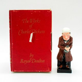 Vintage Royal Doulton Dickens Figurine, Scrooge