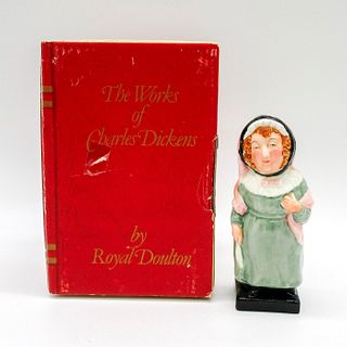 Vintage Royal Doulton Dickens Figurine, Mrs. Bardell