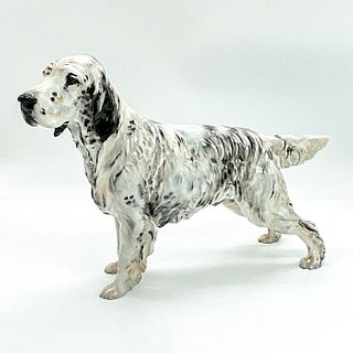Royal Doulton Dog Figurine, English Setter, Maesydd Mustard