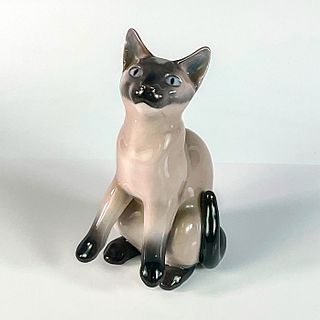 Vintage Bing & Grondahl Figurine, Siamese Cat 2308
