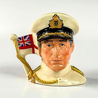 Earl Mountbatten of Burma D6851 - Small - Royal Doulton Character Jug