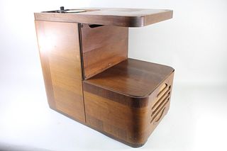 Art Deco Philco Chairside Radio Side Table