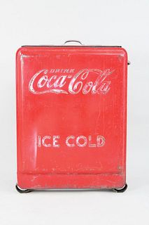 Coca Cola Ice Cold Westinghouse Junior Cooler w/Bottle Opener