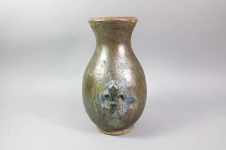 Signed Studio Pottery Vase A Ariere