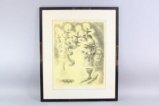Chaim Gross Signed & Numbered Lithograph Print