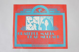 Grateful Dead & Maria Muldaur Concert Poster UC 1974