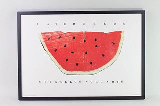 Framed Print Roy D Simmons Jr Watermelon Sculpture 