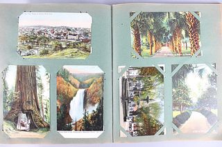 Collection 200+ Postcard Album, Catskills, Hudson, NY US, c. 1905