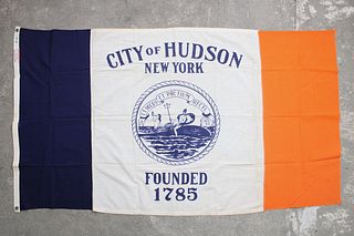 3 X 5 ft City of Hudson New York Flag