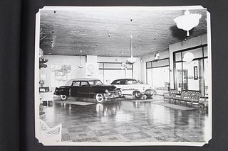 1950s Photo Album McCall & Rizzuto Car Dealership, Buick & Cadillac, Tarrytown, NY