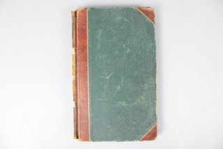 Lake View Cottage Hotel Ledger/Register Book New York 1886 Upton Sinclair