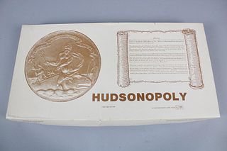 Local Bicentennial Monopoly Board Game for Hudson, NY C.1985