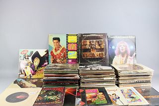 Lot of 146 Rock & Roll Records, Vinyl