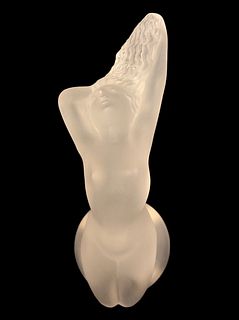 LALIQUE Chrysis Nude Figurine 