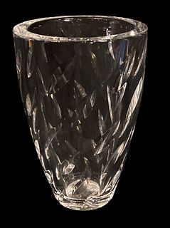 SASAKI Crystal Glass Vase