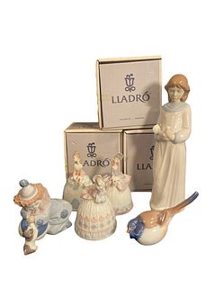 LLADRO, NADAL, & BING AND GRONDAHL Porcelain Figurine Assortment