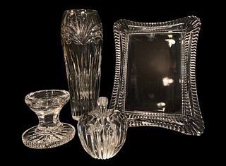 4pc WATERFORD Crystal Articles