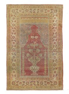 Antique Tabriz Rug, 4’3" x 6’4" (1.30 x 1.93 M)