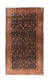Antique Sarouk Rug, 10'2'' x 17'0'' (3.10 x 5.18 M)