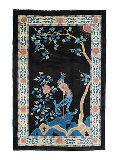 Antique Chinese  Rug, 5’2" x 7’10” (1.57 x 2.38 M)