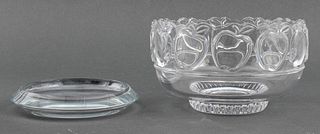 Tiffany & Co. Crystal Articles, 2 Pieces