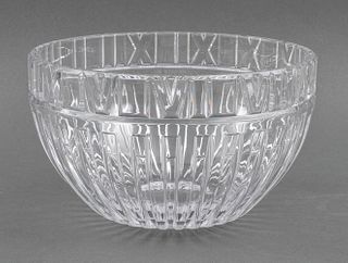 Tiffany Modern Cut Crystal Bowl