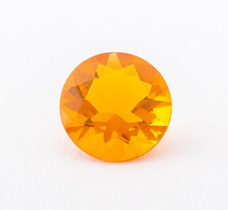 2.40 Ct. Loose Round-Cut Fire Opal Stone