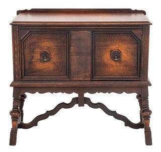 Jacobean Style Low Cabinet