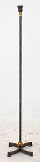 Patinated Floor Lamp, 1980s