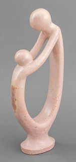 Mid-Century Modern Minimalist Marble Sculpture