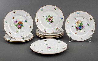 Herend Porcelain Mixed Bouquets Group, 10