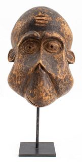 African Fang Peoples Ngi Cult Mask, Cameroon