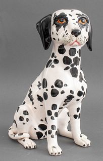 Vintage Ceramic Figure of a Dalmatian
