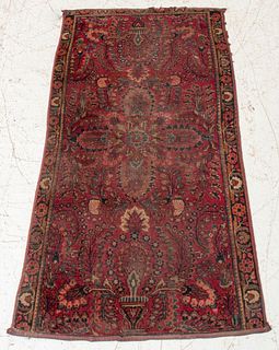 Persian Handknotted Wool Rug, 4' 5" x 2' 4"