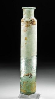 Exhibited / Published Huge Roman Glass Bottle
