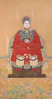Large Chinese Empress Portrait