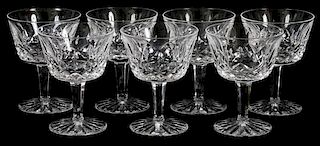 WATERFORD 'LISMORE' CRYSTAL COCKTAIL GLASSES