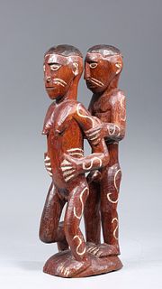 Hand Carved Erotic African Figures