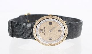 A Vintage Mens Lecoultre 14k Wristwatch