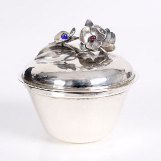 A Rare Sterling Silver Box by Paulette C. Loomis