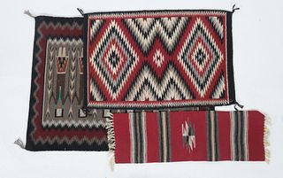 A Group of Native American Rugs