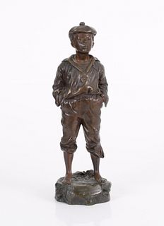 French Bronze, Whistling Boy: Le Mousse Siffleur