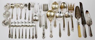 STERLING SILVER FLATWARE 31 PIECES