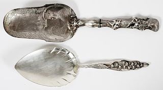 STERLING SILVER SERVING ITEMS 2 PIECES