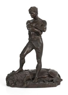 French Bronze: Bellica Virtus, Henri Fugere