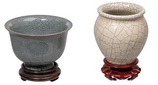 Chinese Guan-Type Pots