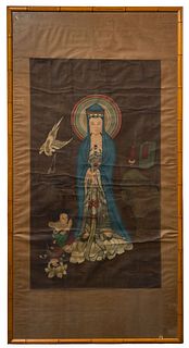 Asian Painting on Silk