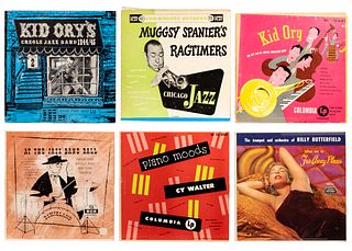 Jazz and Swing 10-Inch LP Assortment