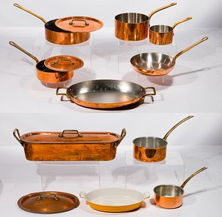 Copper Cookware Assortment