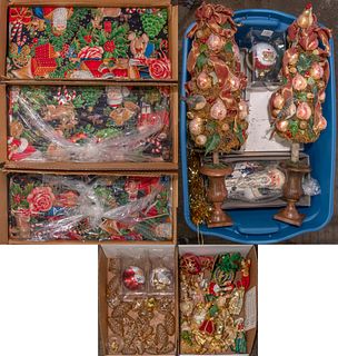 Christmas Decoration and Ornament Assortment